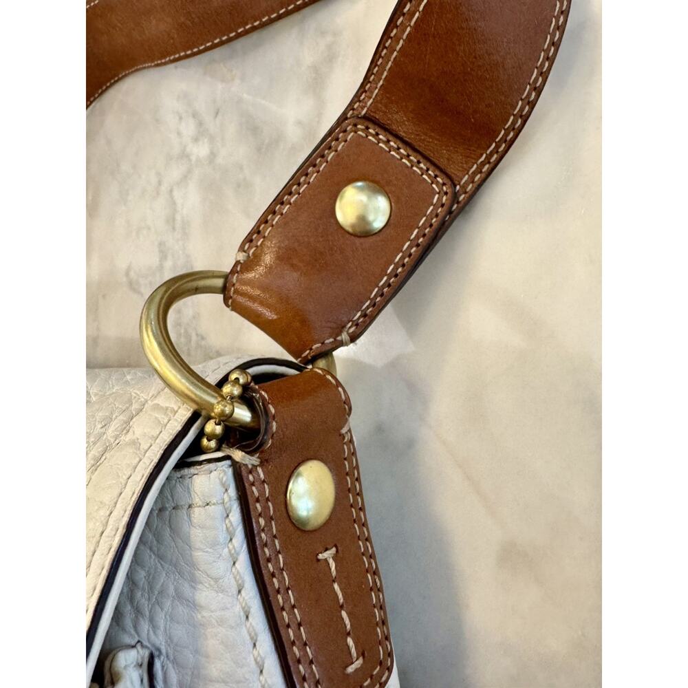 RARE Vintage Y2K Coach Soho Signature Leather Flap Shoulder Bag - Picture 11 of 16